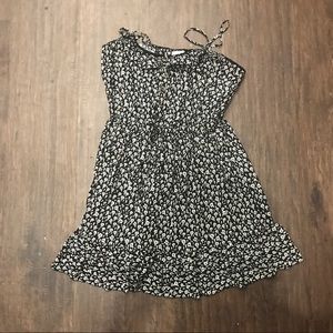 Black and White Flower Sundress Size Small